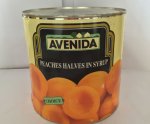 Peaches Halves In Syrup malta, Avenida malta, Fruits malta, A.A. Foods Importers Ltd malta