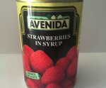 Strawberries In Syrup malta, Avenida malta, Fruits malta, A.A. Foods Importers Ltd malta